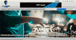 Desktop Screenshot of clubber-mag.com